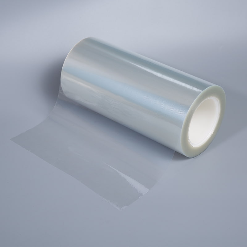 Filme de liberação transparente PET