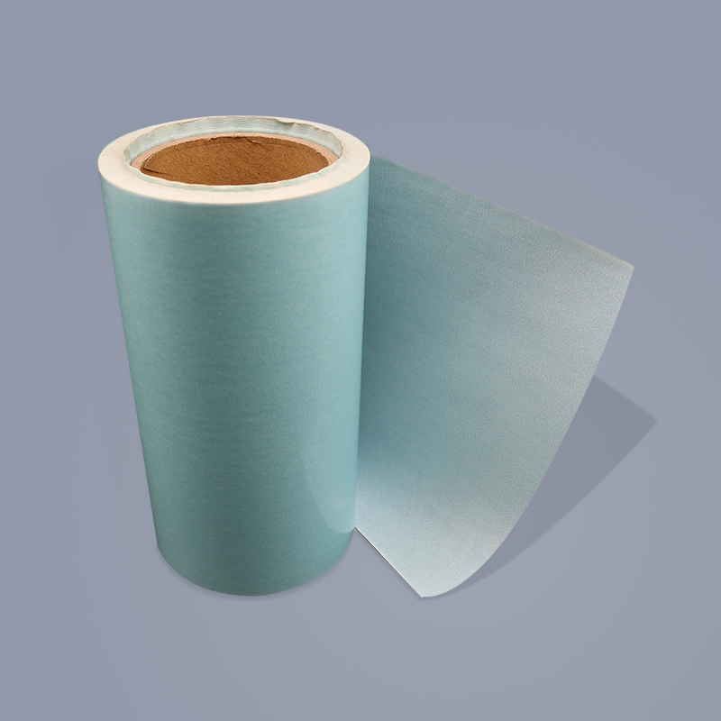 Papel de liberação de grão azul